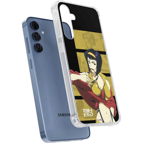 Cowboy Bebop Faye Galaxy A35 5G Clear Case